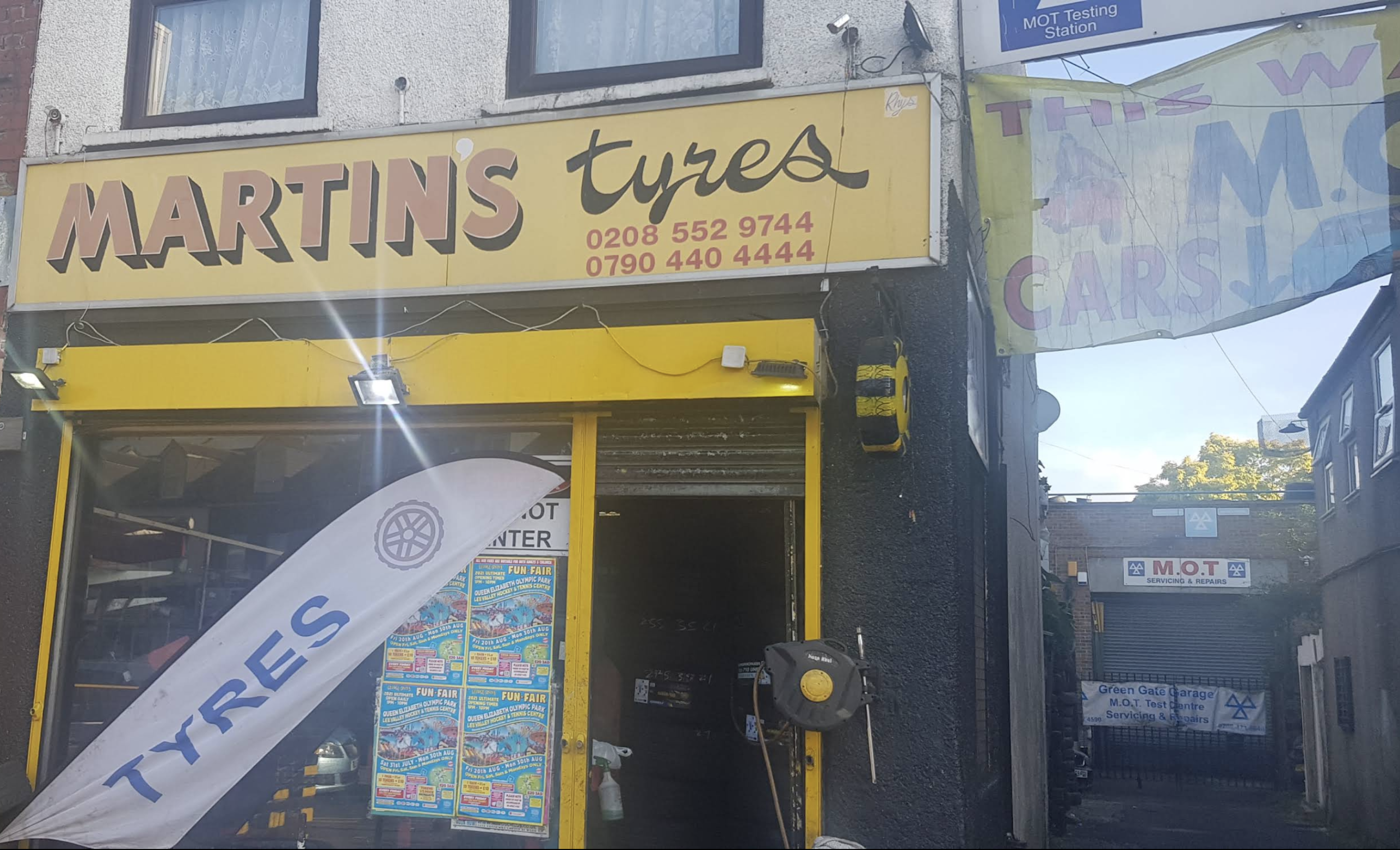 martin tyres barking road